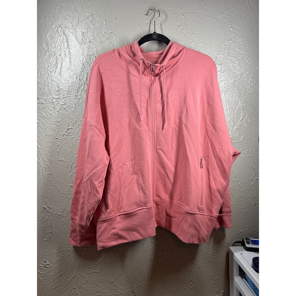 Old Navy‎ Dynamic Fleece Zip Up Hoodie Loose Drawstring Women's Plus Size XXL